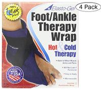 Elasto Gel Hot/Cold Wrap,Foot and Ankle Wrap (Fоur Расk)