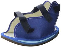 DMI Canvas Rocker Bottom Cast Shoe Post-Op Shoe, Medium, Blue