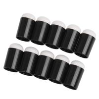 Welecom 50 Pcs Art Finger Sponge Daubers Drawing Sponge Finger Painting Brush Ink Pad Stamping Chalk Sponge Set DIY Card Making Crafts School Stenciling Children Handmade Projects Reborn Art Tools