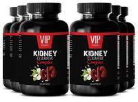 Astragalus Root - Kidney Cleanse Complex - Prostate Support - 6 Bottles 240 Capsules