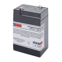 Power Rite PRB64 6V 4.5Ah Sealed Lead Acid - AGM - VRLA Replacement Battery