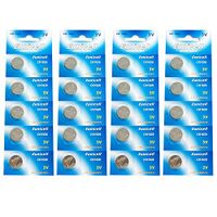Eunicell CR1620 5009LC Lithium Blister Pack 3V 3 Volt Coin Cell Batteries (20 pcs)