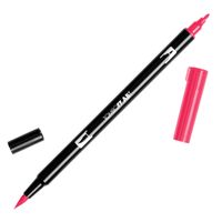 Tombow Dual Brush Pen Art Markers, Cherry 815, 6-Pack