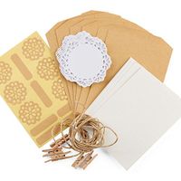 Factory Direct Craft Create Your Own Decorative Gift Tag Kits - Makes 18 Total Tags