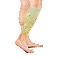 Leg Sleeve Japanese Style Sweet Flower Pattern Calf Sleeves 1 Pair for Men/Women Running/Cycling/Maternity/Travel/Ourdoor Activities