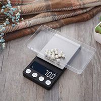 Digital Gold Jewelry Scale - High-Precision - Mini Pocket Portable Medicine Electronic Scale Carat Balance (A 100g/0.01g)