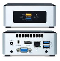 Intel Desktop/HTPC, Intel Dual-Core Upto 2.16Ghz, 4Gb DDR3, 120GB SSD, WIFI + Bluetooth, 4k Support, Dual monitor Capable, Windows 7 Professional 64bit, Free Upgrade To Windows 10