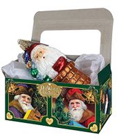 5 Old World Christmas Large Gift Cardboard Boxes 14035