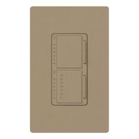 Lutron MA-L3T251-MS Maestro 300 Watt Single Pole Dimmer And Timer Switch, Mocha stone