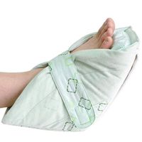 XGG Heel Protector for Decubitus/Bed Sores/Pressure Sores - Foot and Ankle Pillow Guards Support Protectors Soft Breathable Light Blue,1 Pair