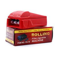 Manual Cigarette Machine, Three-Tube Plastic Small Portable, Cigarette Tamping Machine, Cigarette Accessories