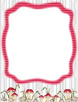 NEW Pink Floral Stationery Letterhead Paper 26 Sheets