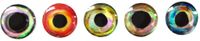 Brule 3-D Hard Epoxy Eyes (Combo1, 15mm)