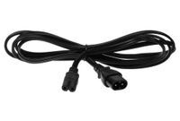 SF Cable, 6ft C7 to C8 USA with 18/2 SPT-2 Extension Power Cord