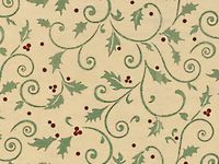 HOLLYDAY BERRIES KRAFT Tissue Paper240~20"x30" Sheets Tissue Prints (1 unit, 240 pack per unit.)