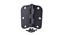 (Pack of 30) Kesler 3 1/2 Inch Oil Rubbed Bronze Door Hinges (5/8" Radius Corners)