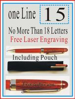 Holiday Birthday Gifts Wholesale 15pcs Personalized Wooden Pen