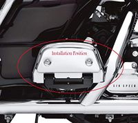 Frames & Fittings Aftermarket Footboard Cover for 2006-later Dyna/ 1986-later FL Softail/ 1987-later Touring and Trike CD