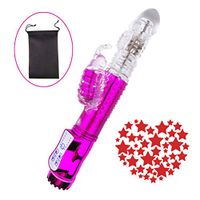 Portable Frequency Massager Strongest Waterproof Quietness 12 Frequence Cordless Handheld Perfect Relief on Back Pains Best Rated for Travel Companion