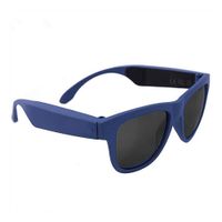 Rifflily Upgraded Bone Conduction Sunglasses Headphones,Waterproof Wireless Bluetooth Smart Touch and Voice Control Hand Free Call Bone Conduction Glasses Famous