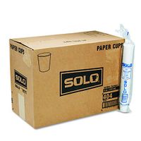 SOLO 404 4 Oz. Paper Water Cup White (5000-Pack)