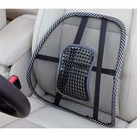 Essort Seat Cushion, Comfortable Mesh Lumbar Back Support Cushion Waist Support Orthopedic Pillow Massager, Back Pain Relief Seat Cushion for Home Car Office