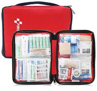 First Aid Only All-Purpose Medical First Aid Kit, 320 Pieces Emergency kit of First aid Supplies (Red-320 Count)