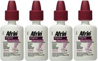 Afrin 12 Hour Decongestant Nasal Spray, Original, 4 Pack, 0.5 Ounce