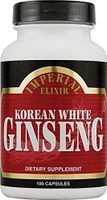 Imperial Elixirs, Korean White Ginseng, 100 Capsules