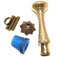 Nautical World Replica of Bat. Masterson Brass Knob Handle Walking Cane, Affordable Gift Decorative Walking Cane Fashion Statement for Men/Women/Seniors/Grandparents! Item