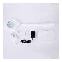 Handheld Magnifier HD Desktop Magnifying Glass, with LED Lights 20 Times Higher, The Elderly Read Beauty Repair Mobile Phone Repair Desk lamp Multipurpose Personal Magnifier