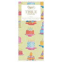 Caspari Sweet Temptations Tissue Paper, 16 Sheets Included