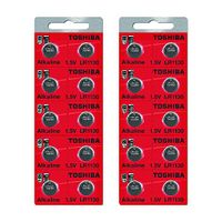 Toshiba LR1130 189 Battery 1.5V Alkaline (20 Batteries)