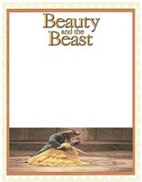 Beauty And The Beast Stationery Printer Paper 26 Sheets