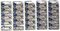 50 Pack Maxell LR44 AG13 357 button cell battery "NEW HOLOGRAM PACKAGE "