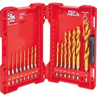 Milwaukee 48-89-4630 Kit TiN Shockwave (15-Piece Titanium)