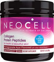 NeoCell Collagen Protein Peptides, Pomegranate Acai Flavored 15.1 Ounce Tub (Package May Vary)