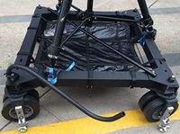 Jimmy Jib Camera Crane Components-4wheels Dolly Kit