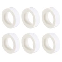 Lurrose 6 Roll Eyelash Tape Lint Free Micropore Tape Medical Tape for Extensions(White)