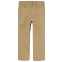 The Children's Place Boy's Uniform Chino Pants, Flax, 6