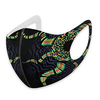 Mouth Masks for Dust Protection Anti Face Mask Washable Earloop Mask Blue Mandala