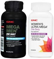 GNC Men’s and Women’s Daily Vitamin Bundle