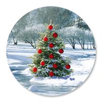 Winter Stream Envelope Seals - Set of 72