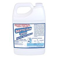 Septic-Flow | Septic System Shock Repair- Unclogs Drainfields, Dissolves Deadpan and Hardened Soil, Full Tank Treatment