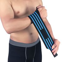 Wingbind Wrist Wrap with Thumb Loop for Weightlifting Powerlifting Bodybuilding Gym Workout Wrist Support Braces for Men & Women High Elastic Plus Size