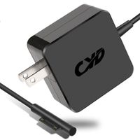 CYD 36W Powerfast Replacement for Laptop-Charger Microsoft-Surface pro 3 pro 4 pro 5 1625, 5.25Ft(2.5m) Extra 12v 2.58a Power-ac-Adapter-Cable