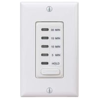 Intermatic EI200W Electronic Timer, 5/10/15/30 Minute, White
