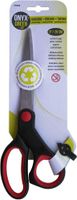 Onyx and Green Scissors 8", Comfort Grip, Pointed Tip, Anti-Microbial (3202)