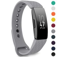 findway Compatible with Fitbit Inspire HR Bands/Fitbit Inspire Band, Adjustable Soft Silicone Inspire Straps for Women Men Sports Replacement Accessories Bands for Inspire/Inspire HR Fitness Tracker