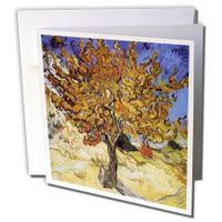 3dRose Van Gogh Mulberry Tree - Greeting Cards, 6 x 6 inches, set of 6 (gc_48249_1)